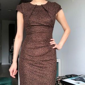 Bebe Léopard Print Dress
